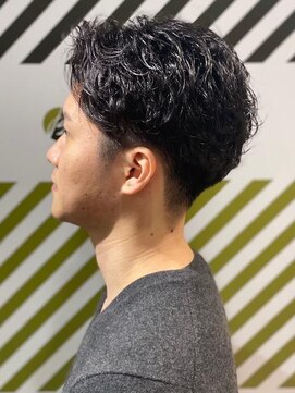 バーバーバー 四谷(BARBER-BAR) 大人カッコいい30代40代50代以上ナチュラルパーマスタイル