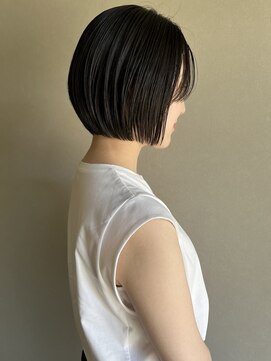 ブルー(BLUE) #BLUE グラデーションボブ