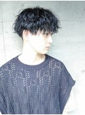 ツーブロ/メンズカット/メンズパーマ/ツイストスパイラル/目黒