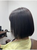 シンプル綺麗めボブスタイル