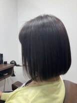 ソーホー ニューヨーク シズオカ(SOHO newyork SHIZUOKA) シンプル綺麗めボブスタイル