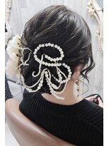 ラピスラズリ(Lapis Lazuli)&nbsp;成人式ヘア　5 （ヘアセット専門店　下通　熊本）