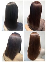 美容室フルール&nbsp;20代30代40代髪質改善トリートメント艶感ストレート透明感