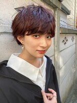 フラミューム 藤沢(flammeum)&nbsp;マニッシュショート×レッドブラウン【藤沢】