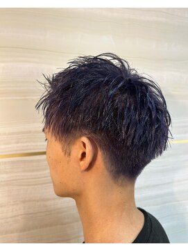 ヴィ 大宮(Vii) ダークアッシュ/カルマパーマ/アッシュブラック[メンズ/大宮]