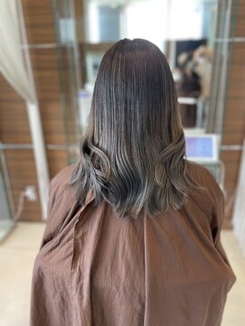 ヘアメイク アース 秋田仁井田店(HAIR & MAKE EARTH) バレイヤージュ