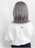 《shii../大黒》#シルバー#ケアブリーチ#ダブルカラー