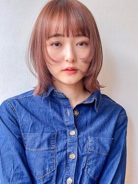 ラフ フロム ガーデン(Laf from GARDEN) 姫カット/くびれ/レイヤーボブ/シアーカラー/セミディ/縮毛矯正