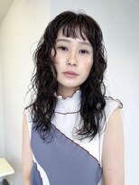 テトヘアー(teto hair) ロングスパイラルパーマ　くるくる　レイヤーカット