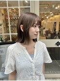 くすみベージュ☆ブリーチなしカラー【横浜】nana