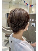 クラメール 黒崎コムシティ店(Kraemer) 30代40代50代大人ナチュラルレイヤーショートボブ＆ハイライト