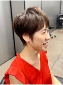 30代40代50代小顔似合わせカットくびレイヤーエモージュ大人可愛