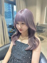 ユーフォリア 池袋東口駅前店(Euphoria) 【Euphoria MITSUKI】柔らかいラベンダーグレージュ