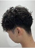 ベリーショート/ニュアンスパーマ/韓国マッシュ/松戸駅/men's