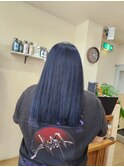 クールな印象に♪ネイビーカラー