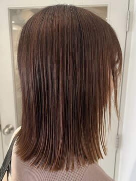 ラグジュアリーサロン ウィッシュ(Luxury Salon Wish) 黒髪カタロググレーベージュレイヤーロングアッシュカラー前髪パ