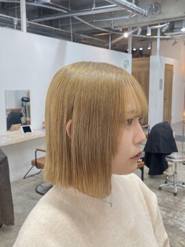 カシェル(cashel kishaba) セミブリーチで作れるベージュ