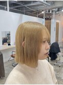 セミブリーチで作れるベージュ