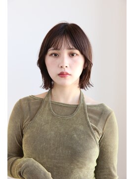 ヘアーアンドメイク エクリ 不動前店(Hair&Make equri) 【目黒不動前】ぱっつんボブ