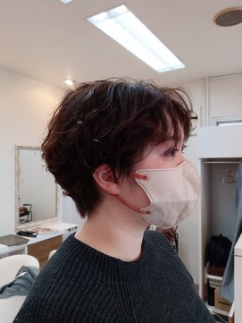 アール 志茂店(R) 【ふんわりショート】志茂駅/志茂美容室/赤羽美容室/ 北区美容室