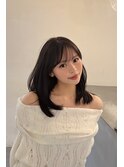 アーモンドミディアム_イメチェン美髪外ハネボブ