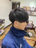 メンズカット＋炭酸スパ￥5400