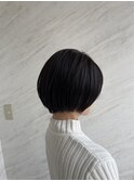 丸みショートボブ
