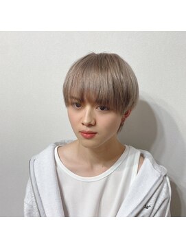 カッパーマン(KAPPER MEN) ＃ハイトーン＃ブリーチ＃ホワイトベージュ