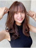 【F】透明感たっぷりニュアンスカラー20代30代40代50代◎
