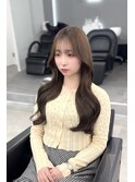 神戸　三宮　顔まわりカット　レイヤーカット