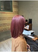 【ミディアム】プラムピンク