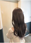ブリーチ無しくすみベージュ