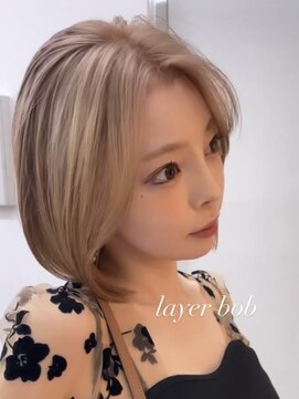 ラキング ギンザ トウキョウ(LAKING GINZA) くびれヘア/アプリコットオレンジ/夏/ハイライトカラー[銀座駅]