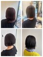 イグレックヘアー(igrek hair)&nbsp;ボブスタイル、切りっぱなしボブお任せください。