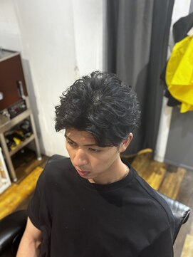 バーバーブロス(BAR BER bro's) フェザーパーマ/浦安/メンズパーマ/ツイストスパイラルパーマ