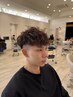【伊藤指名限定】men'sカット+スペインカール+1stepTR