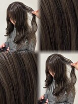 アフェクションカナヤマ(AffECTION kanayama)&nbsp;韓国 レイヤーカット ブリーチなし ダブルカラー 髪質改善