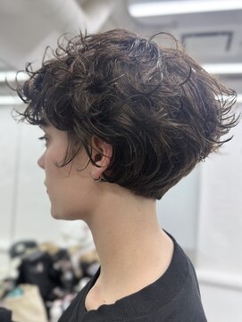 ピークアブー アヴェダ ギンザシックス(PEEK-A-BOO AVEDA GINZASIX) ニュアンスカーリーハンサムショート