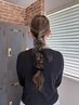 【後藤指名限定】 お呼ばれヘアセット￥5500