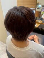 ヘアリゾート粋 トゥジュ 池袋東口店(tujuh)&nbsp;ショートカット/ココアブラウン