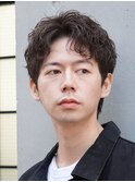 原宿短髪ルーズショートツイストスパイラルパーマ刈り上げ