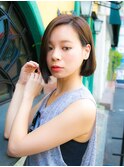 お手入れ楽ちんなショートボブは《relian表参道》