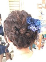 ロカット サロン(Roquat Salon)&nbsp;なみなみアップスタイルアレンジ【ヘアセット/立川/浴衣/袴/袴】