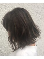 ベルヘアー 岩国店(Bell hair)&nbsp;ハイ透明感前下がりボブ