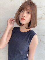 オーロ 緑地公園店(ORO)&nbsp;愛されミルクボブ　シースルー前髪