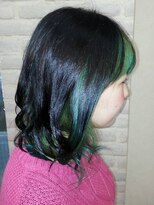 ウェーヴ 浜松小豆餅店(wave)&nbsp;〈wave小豆餅店〉イヤリングカラーフェイスフレーミング黒髪