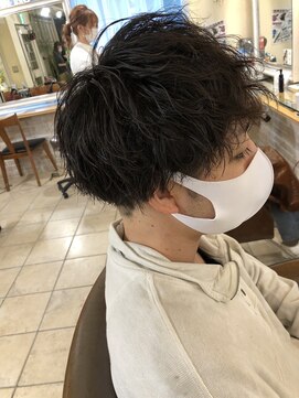 キャンバス バイ ネオリーブ 横浜西口(Canvas by neo.) 横浜★メンズスパイラルウェーブパーマ