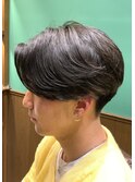 前下がりセンターパート　韓国風　丸の内/大手町/東京