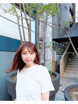 パープル(purple) 艶ショコラブラウン