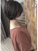 内側刈り上げショートボブ*ピンクバイオレットcolor*Bambi松平愛